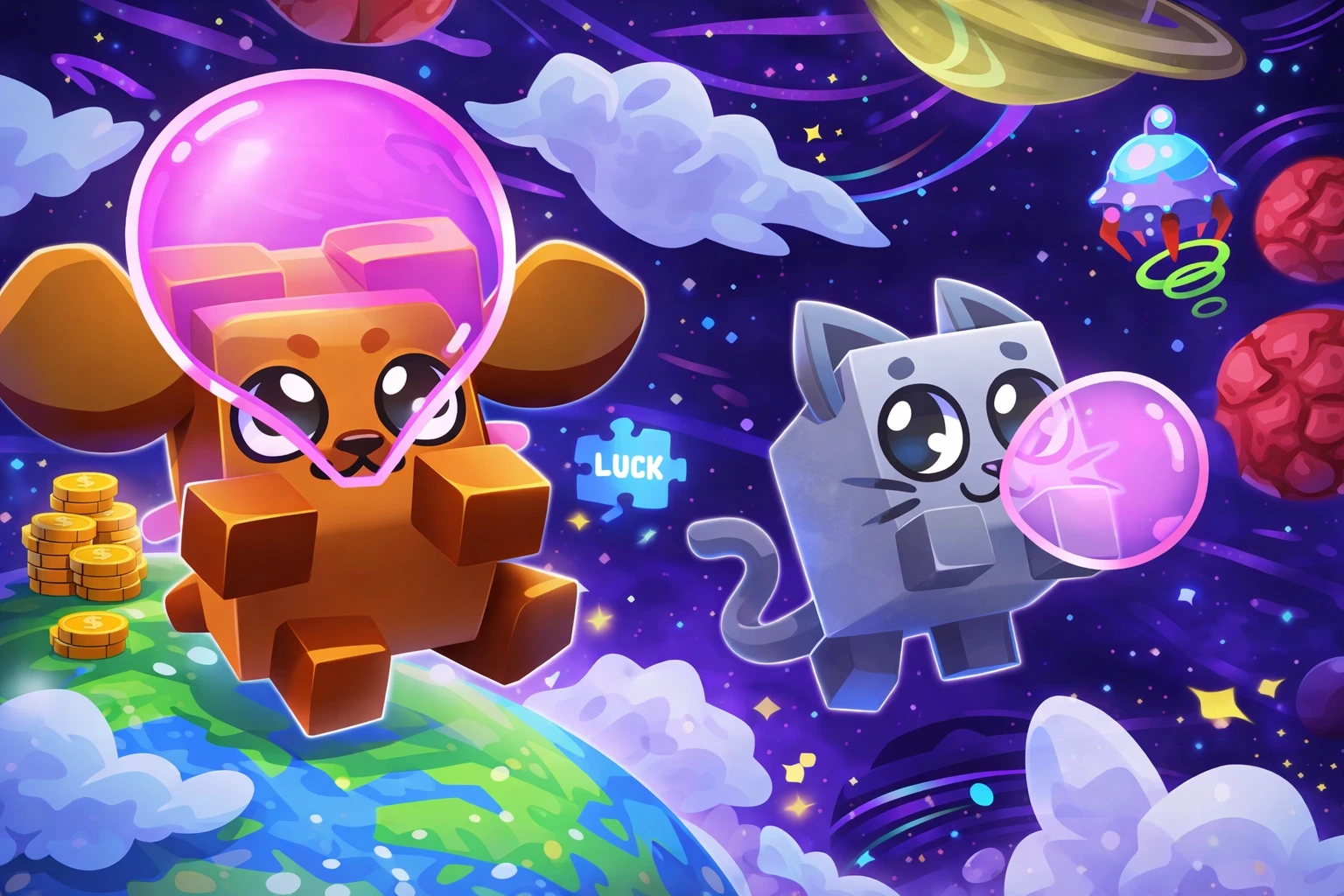 Bubble Gum Simulator INFINITY Banner